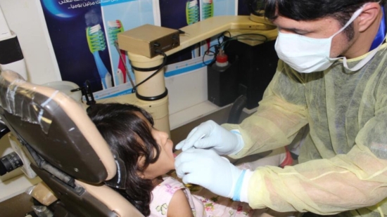 عيادة أسنان متنقلة لزوار منتزه الردف بالطائف